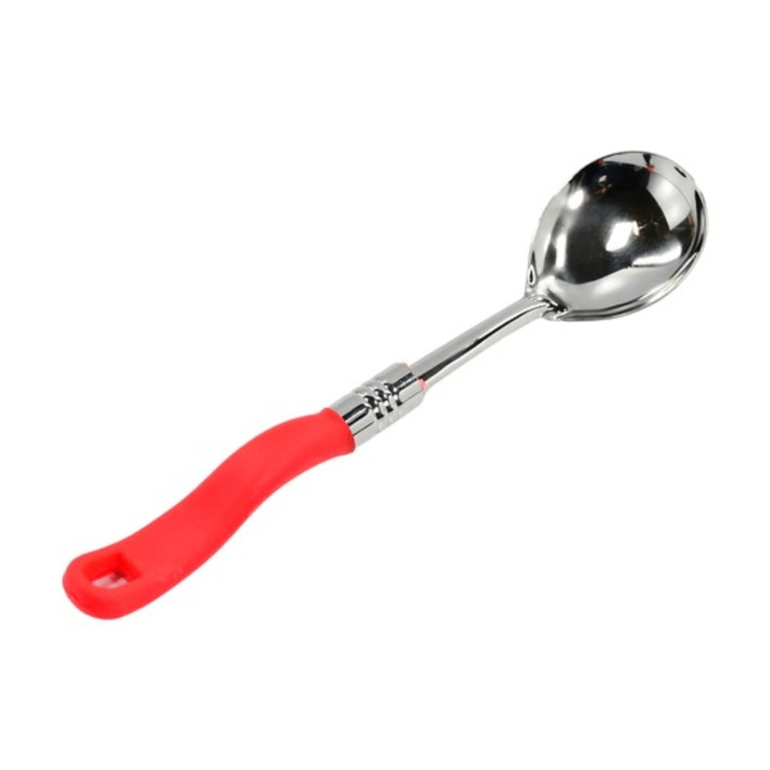 Stainless Steel Blasting Spoon With Plastic Handle